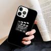 Чехол для телефона с изображением кинохлопушки для iPhone 17 Air 16 15 14 13 11 12 Pro Max Plus.