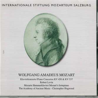 CD РОБЕРТ ЛЕВИН, КРИСТОФЕР ХОГВУД - МОЦАРТ: КОНЦЕРТЫ ДЛЯ ФОРТЕПИАНО KV 450 & KV ISM9711 DECCA Не Япония Классика Б/У