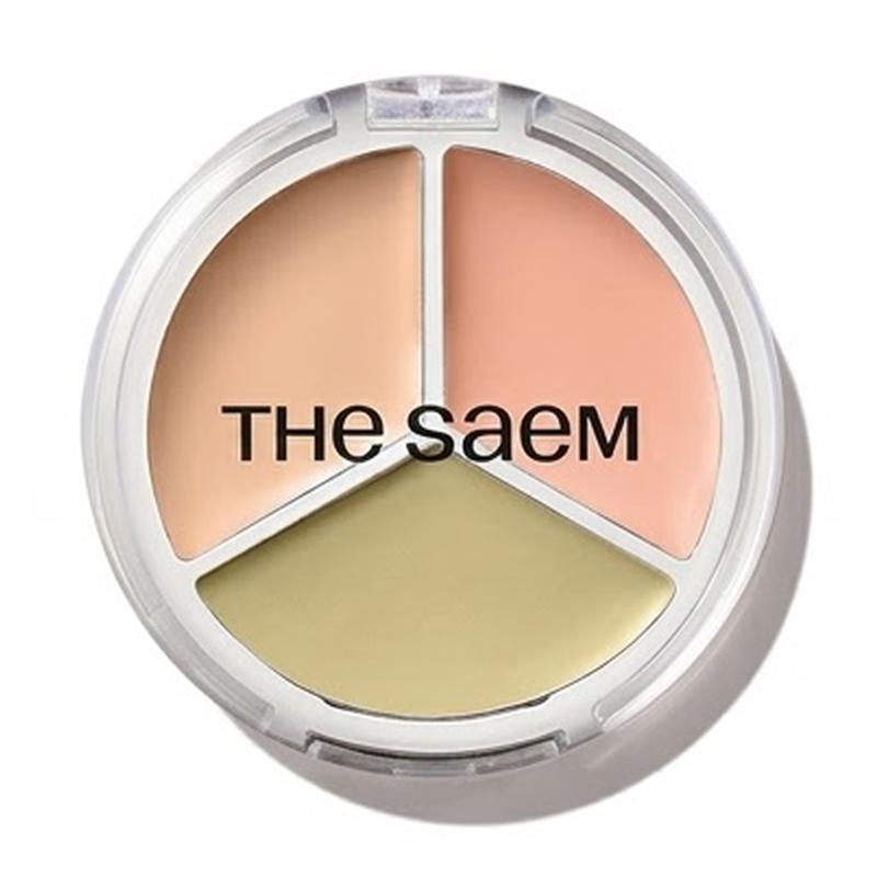 The Saem Cover Perfection Консилер-хайлайтер тройной 2 г
