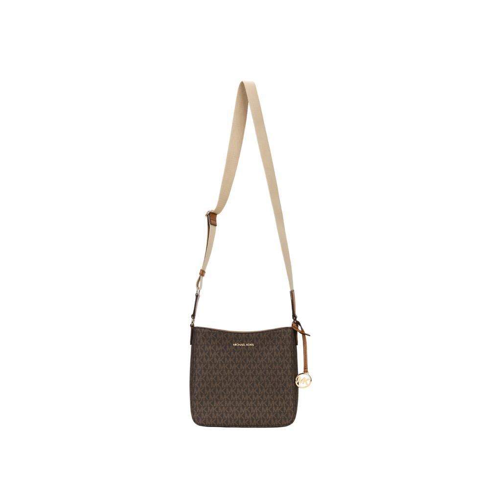 Michael Kors Jet Set Travel MK Monogram Versatile Simple Faux Leather Crossbody Bag Small Women bags 35S4GTVC5B-200