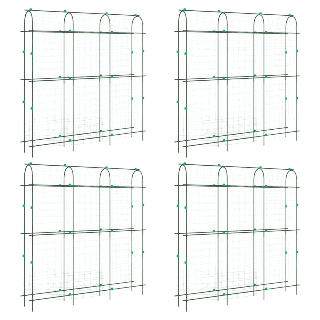 Plant Nets 4 pcs U Frame Steel