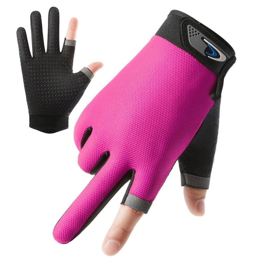Sports Fitness Touchscreen Half-finger Mitte Cycling Gloves Driving Fishing Mitte Fishing Gloves