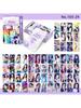 babymoster 60lomo card 32 stickers boxed HD photo card LOMO card Support peripherals Valentine's Day gifts Small gifts