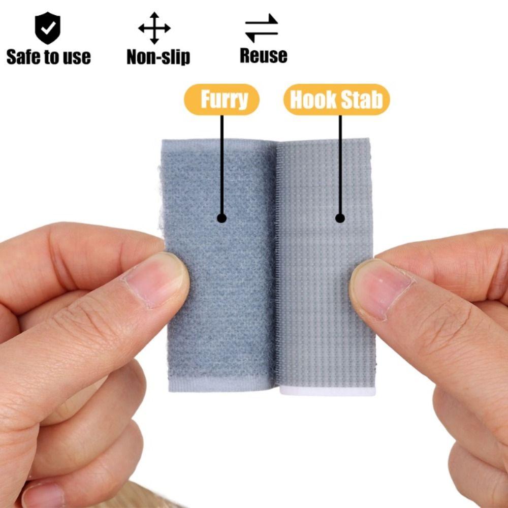 5 шт. нескользящая самоклеящаяся лента-липучка для фиксации нового матраса дивана наклейка
