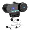 FreedConn 3riders Motorcycle Intercom with FM Simultaneous Music Smartphone Music Siri IP65 10 Hours of Continuous Talk Technical Approval Japanese