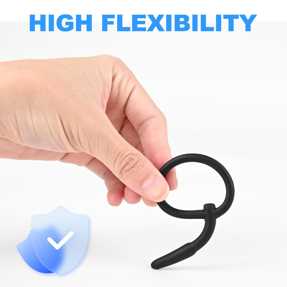 Силиконовый катетер уретры, пробка для пениса, трубка, расширитель уретры, растяжка, стимуляция конского глаза, секс-игрушки для взрослых для мужчин, мастурбация