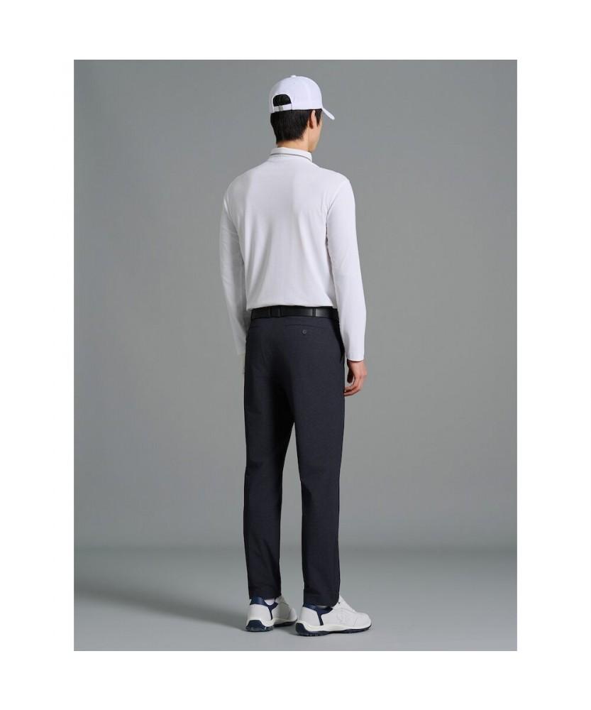 BEANPOLE GOLF [Heritage] Men'S Cooling Pique Long Sleeve T-Shirt - White