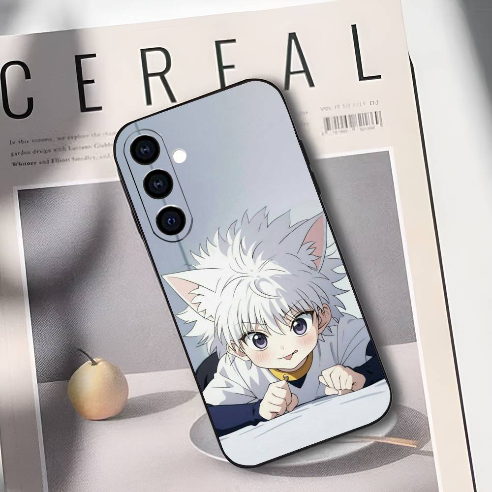 K-Киллуа Золдик H-Охотник х Охотник Чехол для телефона для Samsung Galaxy A73, A72, A71, A70, A53, A52, A51, Другие Мягкий черный чехол