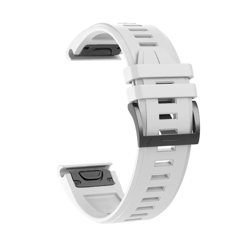 Спортивный силиконовый ремешок для Garmin Fenix E 8 47 мм 51 мм 7 7X браслет для Garmin Enduro 3/Epix Gen Pro QuickFit 22 мм 26 мм ремешок для часов