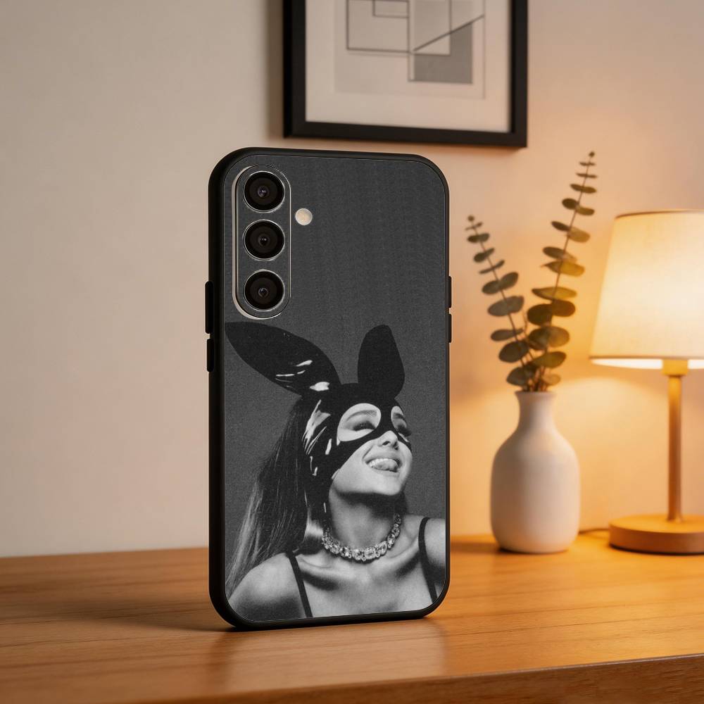 A- Ariana G-Grande Чехол для телефона Samsung A73,72,71,53,52,51,22,91,80, Мягкий Черный Чехол