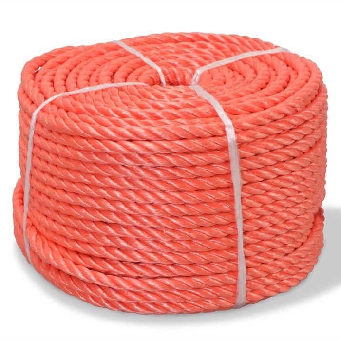 VidaXL Boat Rope Polypropylene 10 Mm 100 M Rigging Lifting Rope 91301