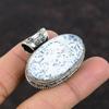 Dendrite Opal Pendant Handmade Pendant 925 Sterling Silver Pendant Gemstone Vintage Jewelry Boho Hippie Pendant Birthstone Jewelry For Gift