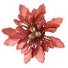 Blucome Acrylic Colorful Flower Brooch for Women Coat Bag Hijab Pins New Year Gift