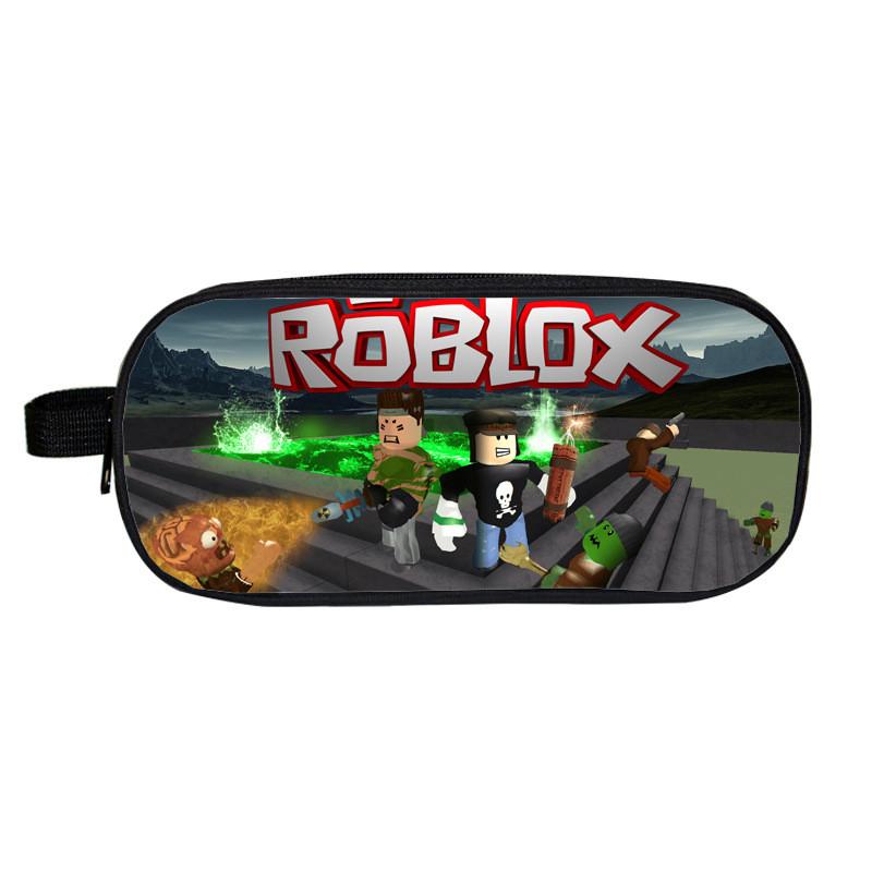 Мультяшный пенал Roblox для мальчиков и девочек из прочного материала**