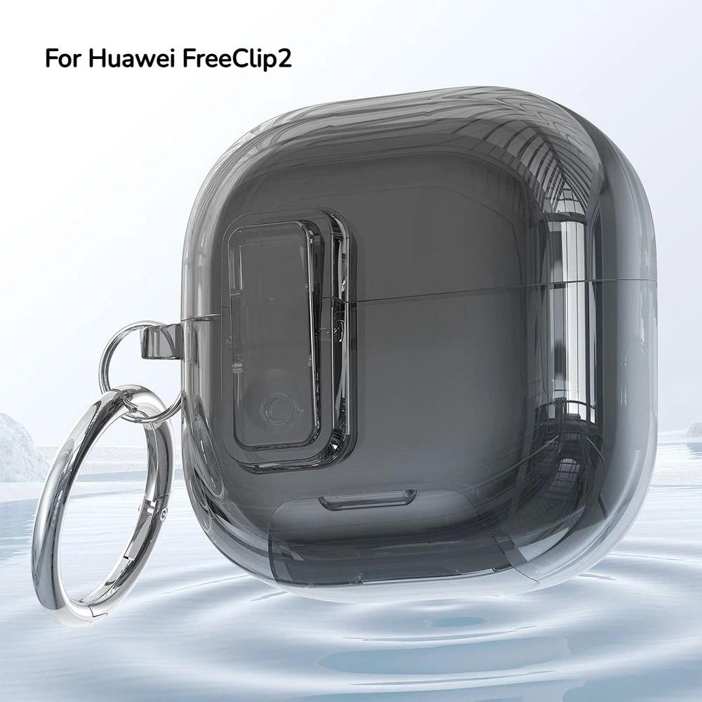 Shockproof Protective Case Anti Scratch Bluetooth Earbuds Case for Huawei  FreeClip2 Travel Use