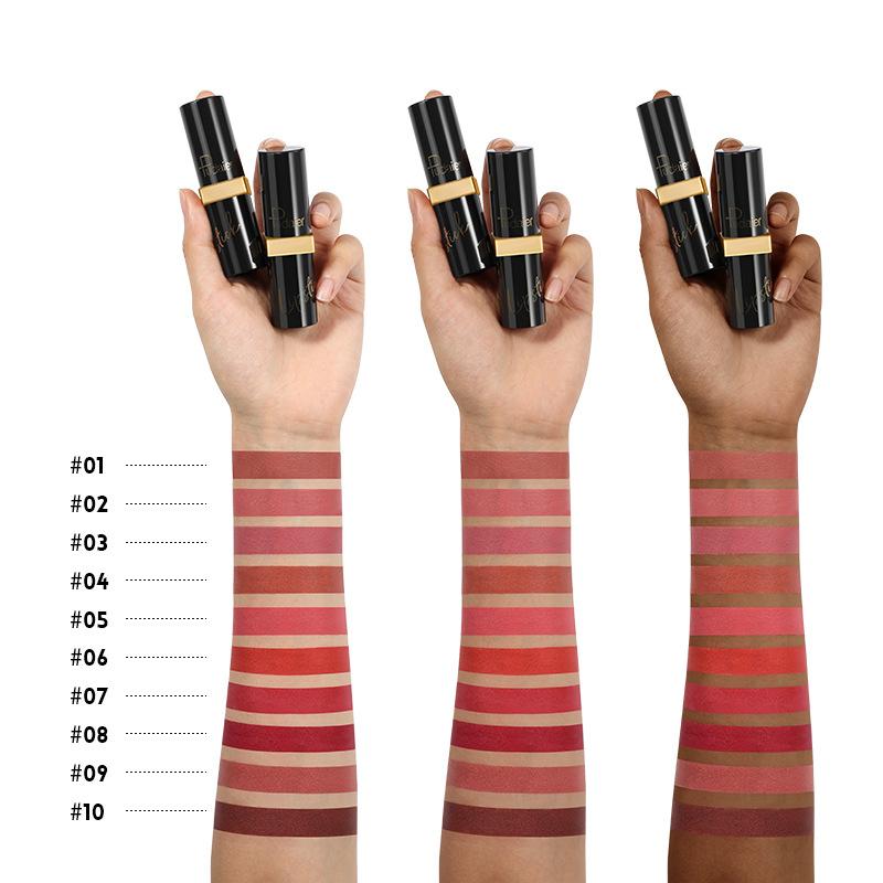 Матовая бархатная помада-мист, водостойкая и устойчивая к поту, легко наносится, портативный блеск для губ, идеальный макияж