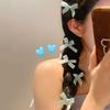 10 шт. Детские милые атласные новые стильные свежие маленькие заколки-банты для волос, аксессуары для волос для девочек, головные уборы, аксессуары для волос, заколка в подарок