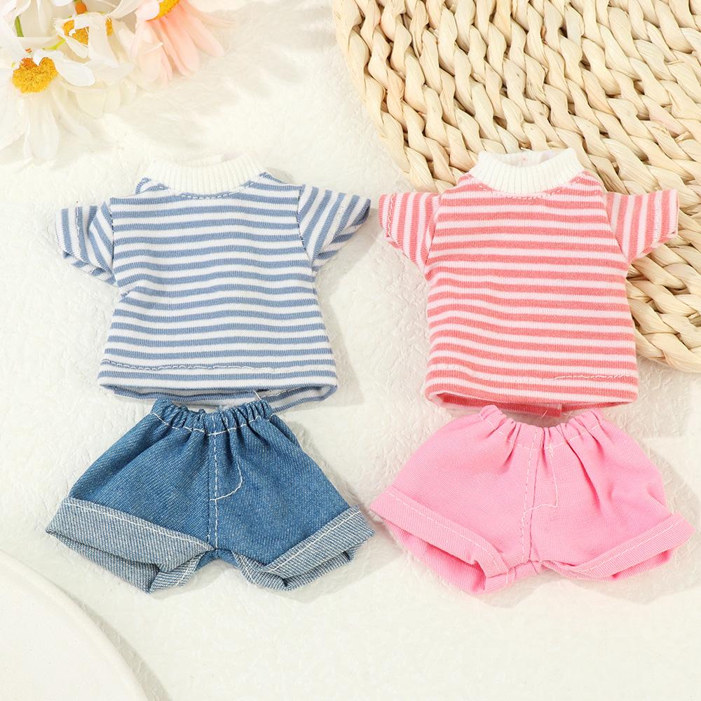 Dolls Trousers Doll Pants Shorts Casual Wears T-shirt Doll Clothes Accessories Doll Jeans Trousers