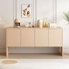 Sideboard Storage Cabinet, Modern Simple Buffet with 4 Doors, Adjustable Shelf, Storage Cabinet Side Cabinet