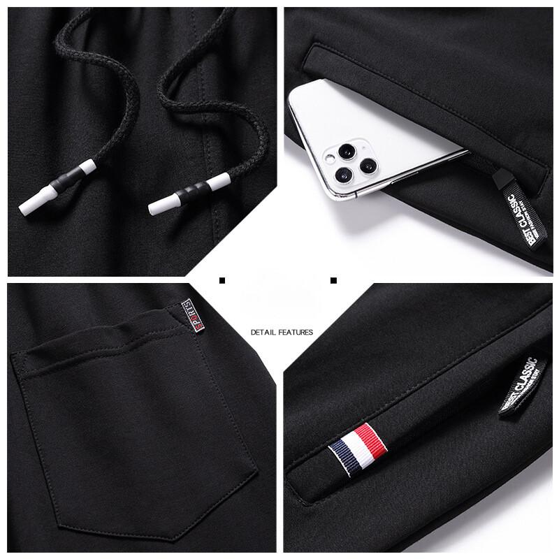 Loose Fit Men Stretch Fitness Sportswear Tracksuit Bottoms Sweatpants Trousers Gyms Pants Mens Joggers