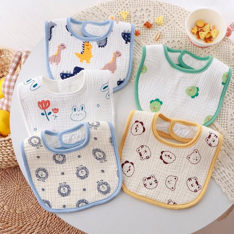 Baby Burp Cloths Nursing Bibs Kid Infant Newborn Drooling Apron Feeding Bibs Newborn Ushaped Baby Bib Baby Supplies
