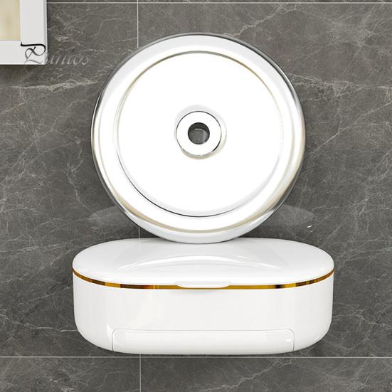 Мыльница, универсальный чехол для мыльницы, компактный настенный держатель для слива мыла с губкой для домашней ванной комнаты