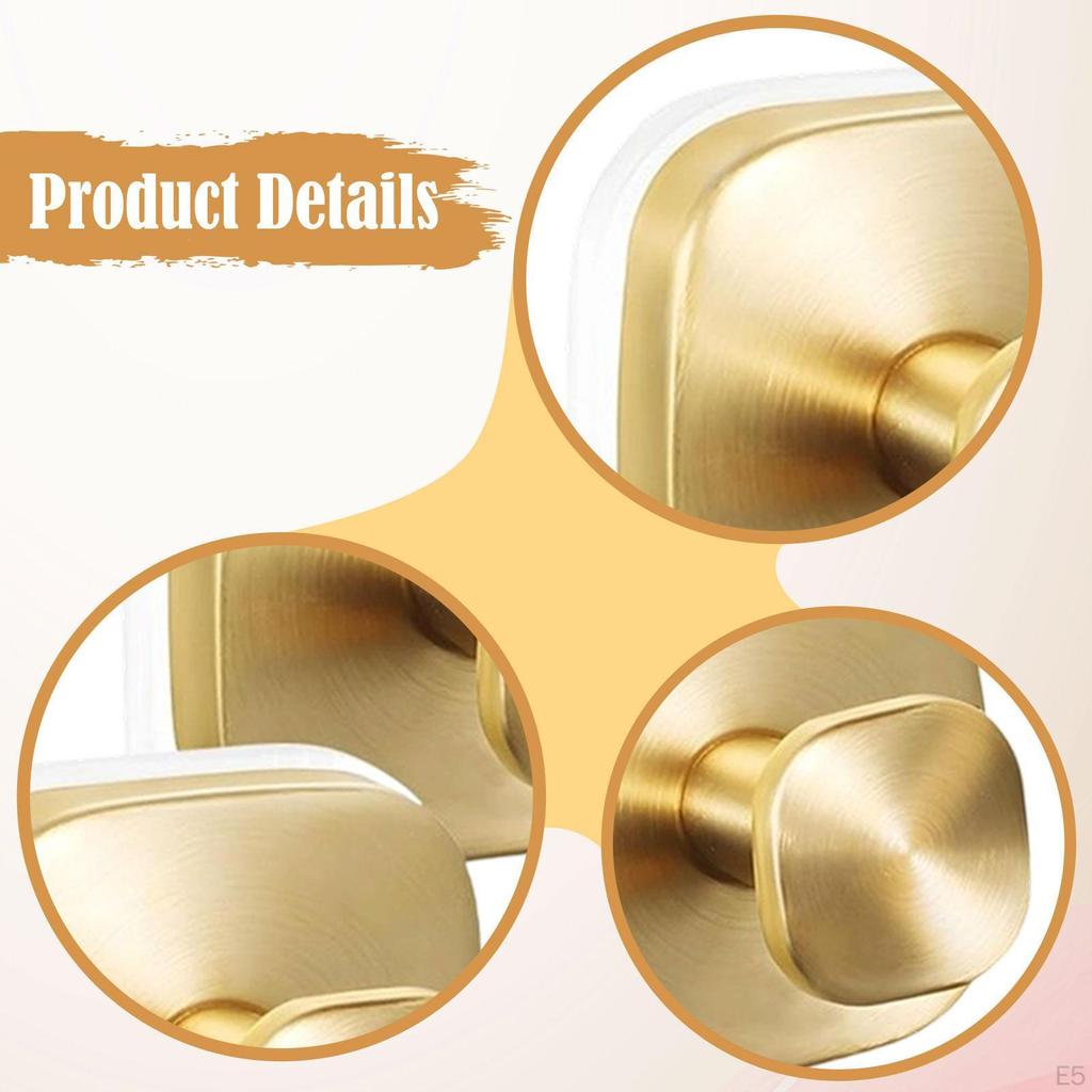 Набор из 2 штук нержавеющих крючков на присосках, устойчивых к ржавчине, для венков в гостиной