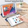 Чехол для iPad Air 5 2025 10.9 Pro 11 дюймов 2025 с чехлом-держателем для карандаша 2018 9.7 Air 2/3 10.5 2025 10.2 6/7/8/9/10-го поколения