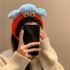 Colorful and Vibrant Big Eyes Plush Headband Hair Accessories Girls Cartoon Hairband  Daily