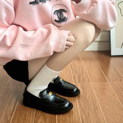 Версия из овчины~ кожаные ретро лоферы балетки женские 2025 новые британские универсальные черные маленькие кожаные туфли одинарные туфли