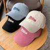 Breathable Baseball Hat Letter Embroidery Duck Tongue Cap Fashion Duckbill Cap  Women Men