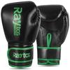 Raytos Boxing Gloves High Impact Breathable PU Perfect Available In 3 for Martial and Combat and 12oz - Absorption, Leather, Fit, Colors, Unisex,