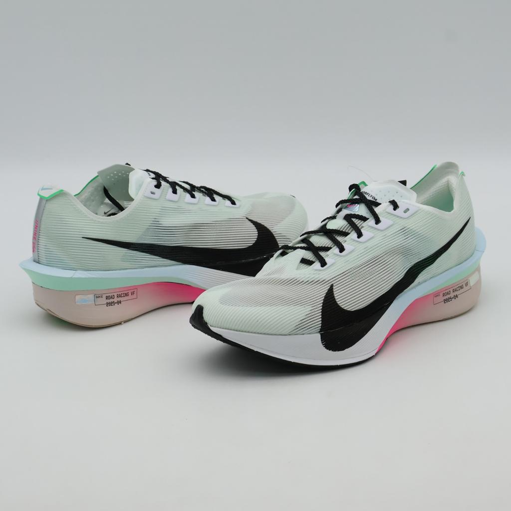 HF6412-101 Nike Vaporfly 4 Белый Гипер Розовый Мятная Пена Черный (Женский)