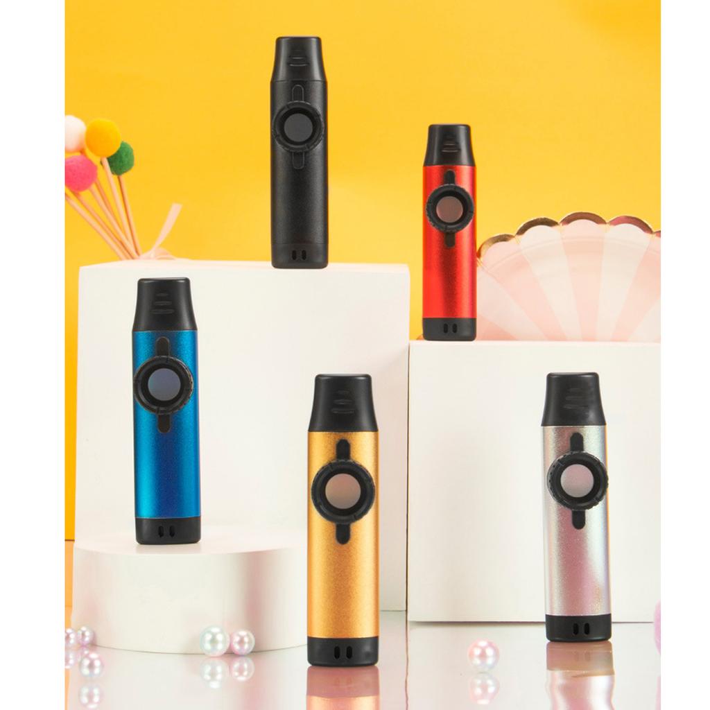 ABS and Aluminum Alloy Kazoo Colorful Kazoo Adjustable Kazoo Musical Instrument Suitable for Keyboard and Violin Player