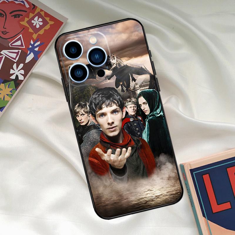 Чехол для телефона из сериала «Мерлин» для iPhone 16 15 11 12 13 14 Pro Max Mini X XR XS Max Plus Защитный чехол