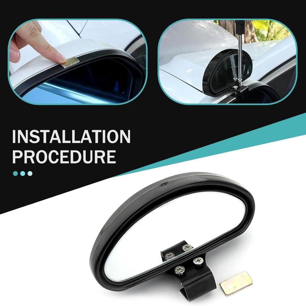 Wide-angle Expanded Car Mirror Vision Auxiliary Blind Spot Mirror Rear View Mirror Driving Safety