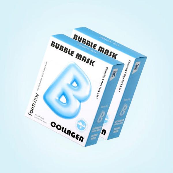 FARM STAY Коллагеновая или Cica пенящаяся маска для умывания лица (7 вариантов)