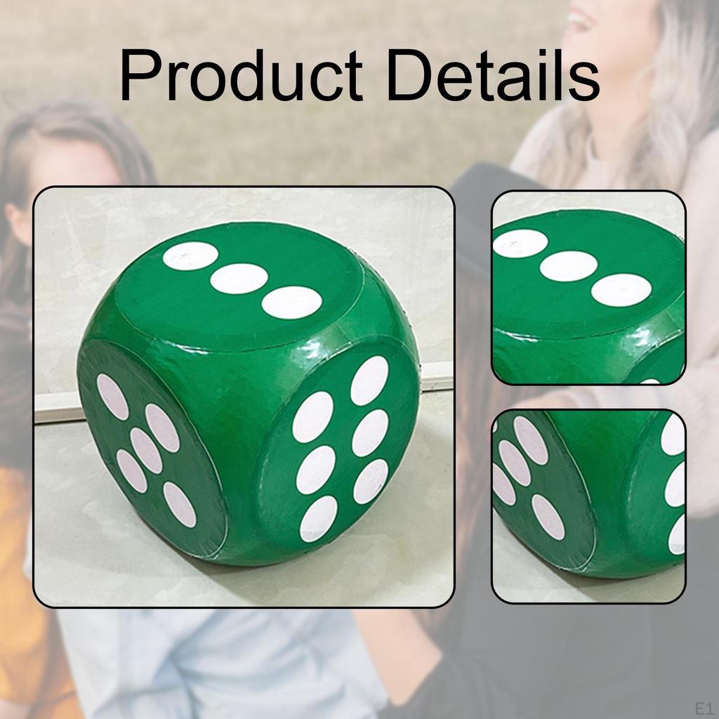 Foam Dice 6 Sides Fun Party Favors 20cm Game Nights Early Learning Toy Decorative Great Gift Giant