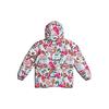 adidas Совместный бренд Originals Trefoil X Ivy Park Пуховик с капюшоном и принтом логотипа Унисекс Верхняя одежда Многоцветный H18992