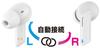 Kashimura True Wireless Stereo Совместимо с AAC Идеально для Белых Наушников NBL-114, Кодек, iPhone,