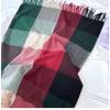 Scarf Women's Autumn and Winter New Warm Imitation Cashmere Large Plaid Shawl Scarf