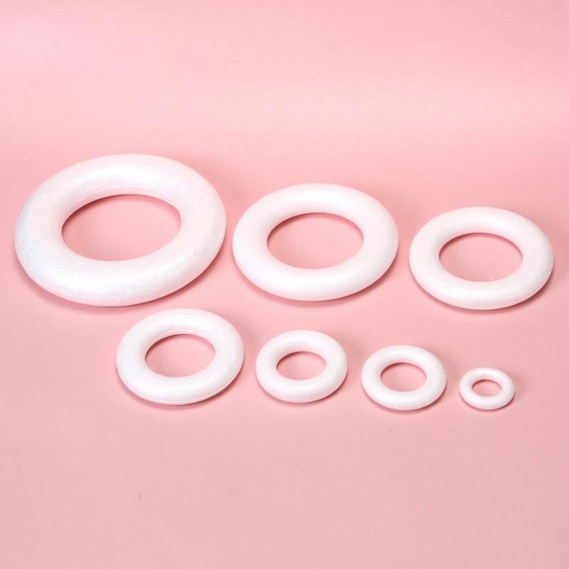 1PC DIY Model Festival DIY Supplies DIY Handmade Wreath ForDIY Crafts Circle Wreaths DIY Flower Garlands 5/7/8/10/12/15/20cm