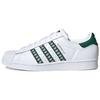 Originals Superstar Durable Lightweight Low-Top Skate Shoes Unisex Sneakers Green White FZ1968