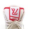 Pristine LOUIS VUITTON High cut sneakers Charlie line White red leather Women 36 Used