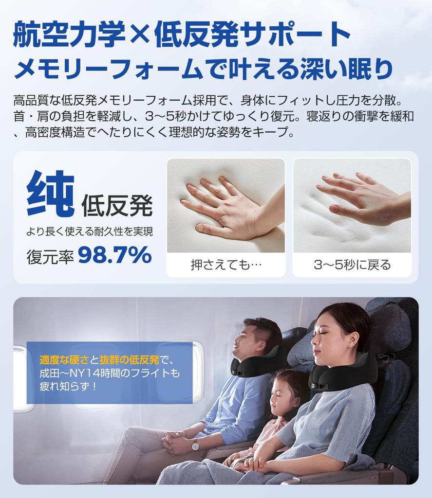 Подушка для шеи Greneo для лета и прохладный материал, который дышит на шее, удобный для памяти, эргономичный, обволакивающий, уникальное хранение, дорожный, ультра