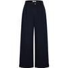 Jiu Zi Anna Co. Women's Loose Fit Pleated Straight-Leg Casual Pants