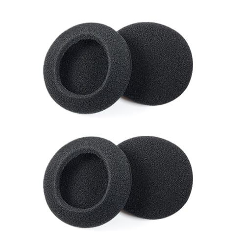 MINBOOT Replacement Headphone Covers, Ear Pads, 55mm, 4-Piece Set, Highly Elastic and Durable Sponge