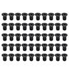 50Pcs Countersunk Cross Screws DIN 965 Black Galvanized Machine Screw Assortment KitM3x5