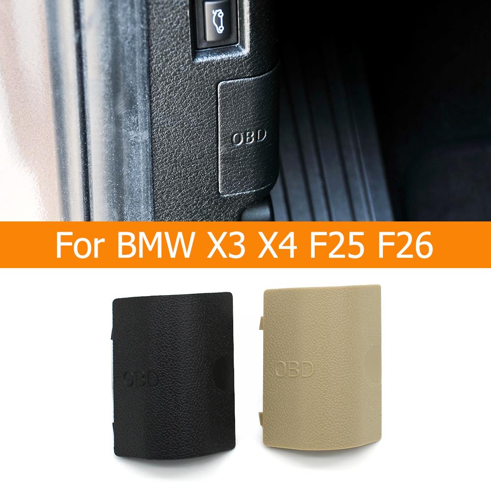 LHD Car Interior Kick Panel Cap OBD Diagnostic Plug Cover Trim for BMW F25 X3 F26 X4 51439190686 51437243111
