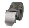 Sint Gunmetal Simple Buckle Military Casual Workwear Unisex One Size Fits All Thick Fabric Belt Gacha Belt Tactical Belt M. (Camouflage)